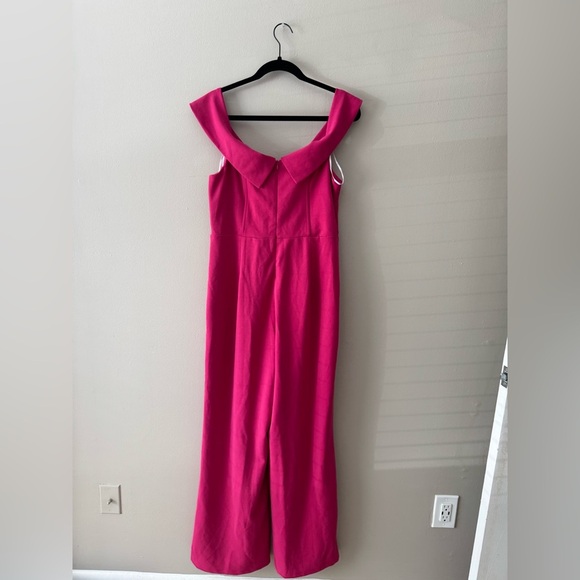 Lulus Pink Wide Leg Pant Jumpsuit XL - Picture 3 of 6